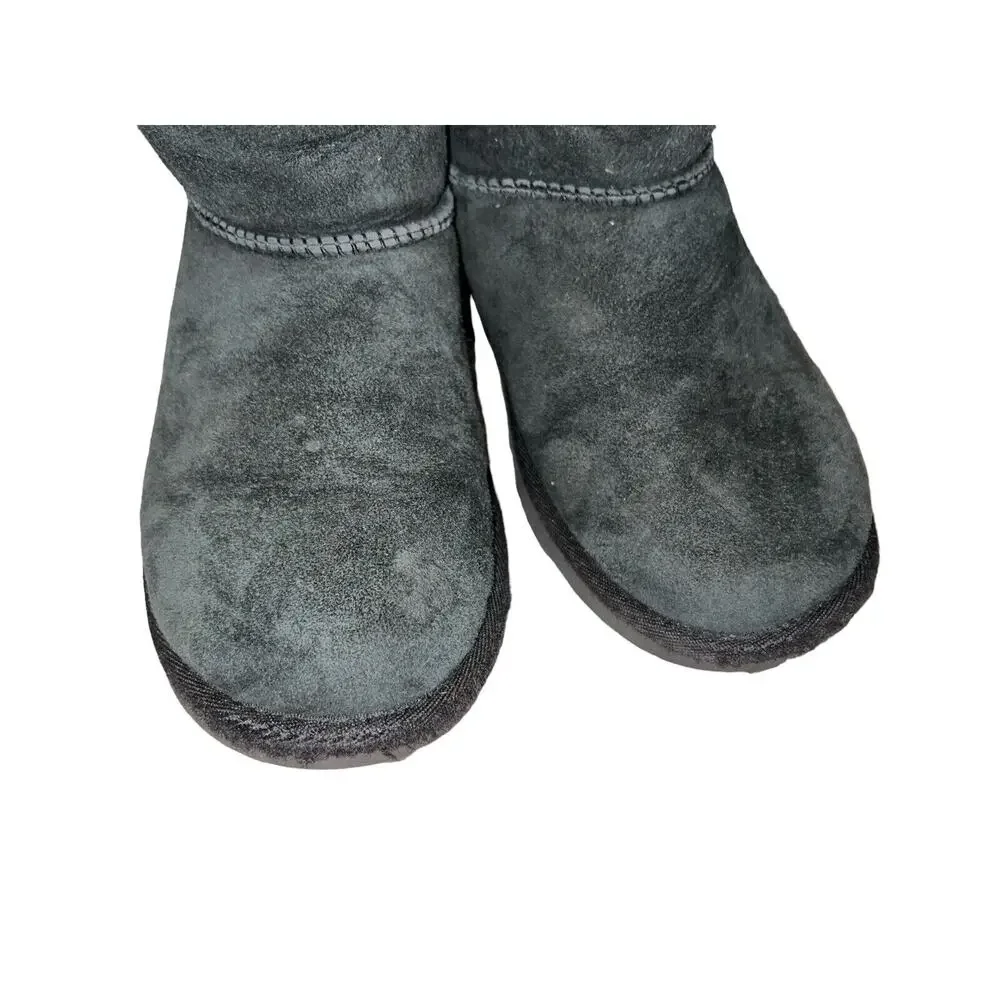 UGG‎ Australia Boots 1017400K Bailey Button II Black Size 3Y